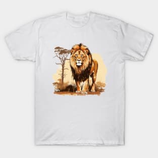 Wild African Lion T-Shirt